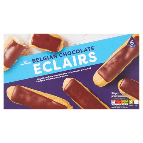 Morrisons 6 Eclairs Frozen Dessert