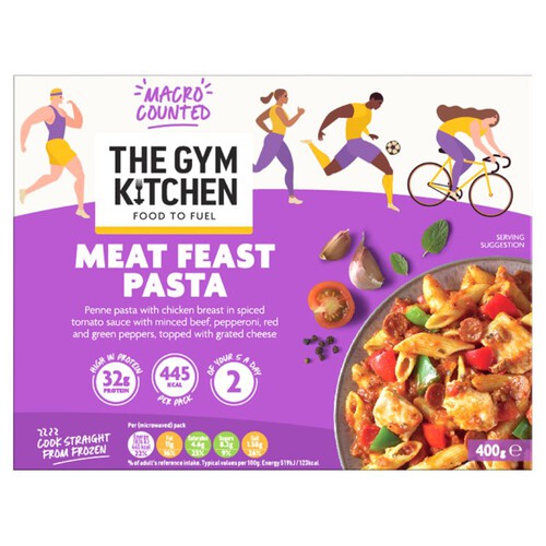 The Gym Kitchen Meat Feast Pasta 