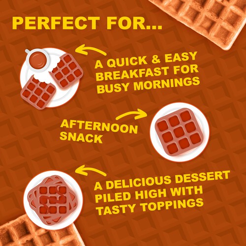 McVitie's 8 Toasting Waffles Chocolate Flavour