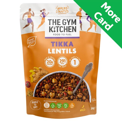 The Gym Kitchen Tikka Lentil Dahl