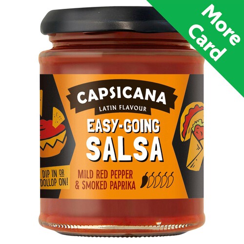 Capsicana Mild Red Pepper & Smoked Paprika Salsa 