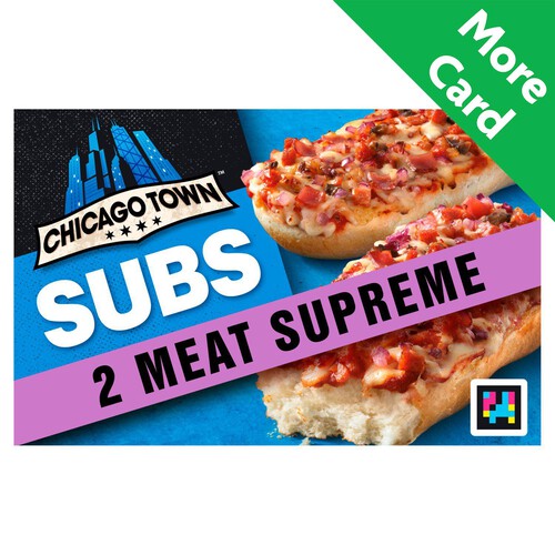 Chicago Town Meat Supreme Pizza Subs 