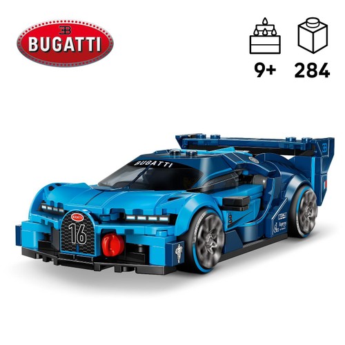 Lego Speed Champions Bugatti Vision Gt Hyper Sports Car 77253