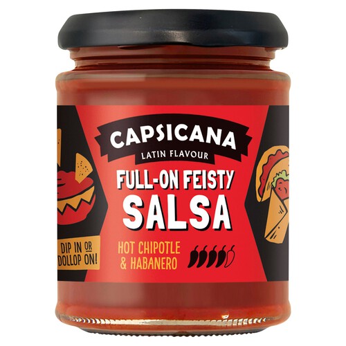 Capsicana Hot Chipotle & Habanero Salsa 