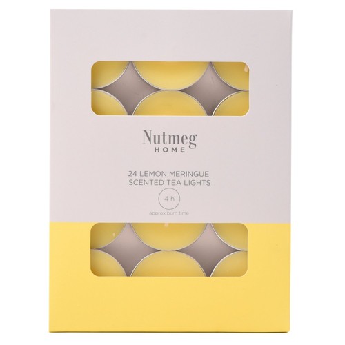 Morrisons Home Tealights Lemon Meringue