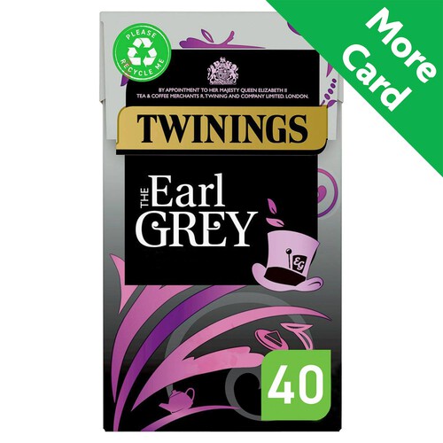 Twinings Earl Grey 40 Tea Bags