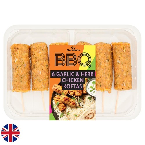 Morrisons British Garlic & Herb Chicken Kofta 360g