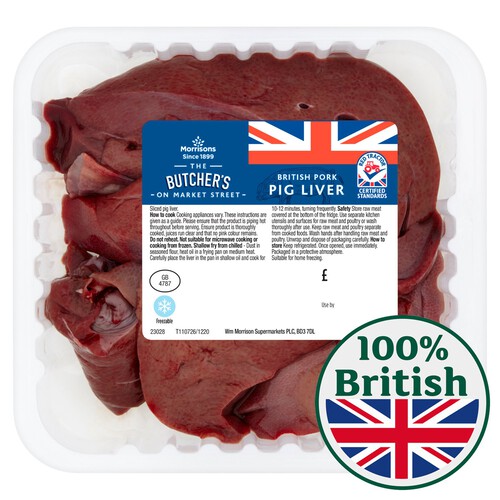 Morrisons Pigs Liver