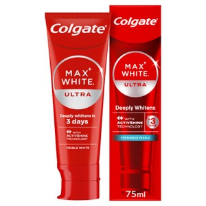Colgate Max White Ultra Fresh Pearls Whitening Toothpaste 75ml