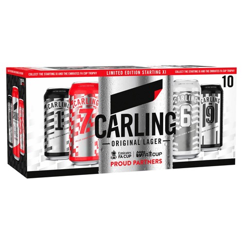 Carling Original Lager Beer Cans