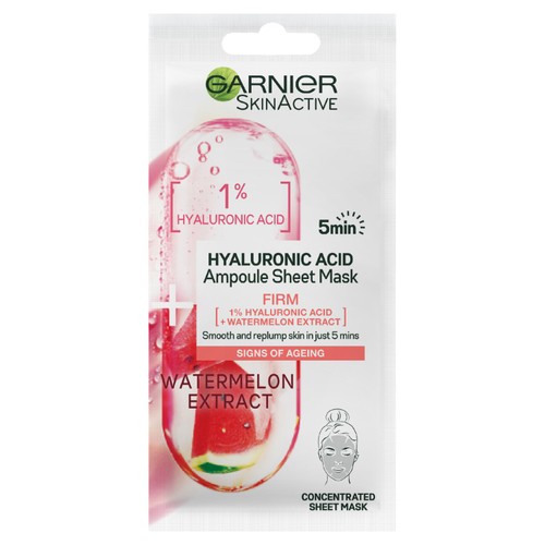 Garnier Hyaluronic Acid Ampoule Sheet Mask Watermelon 