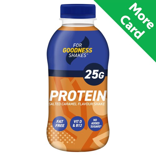 For Goodness Shake Salted Caramel 25g Protein Shake