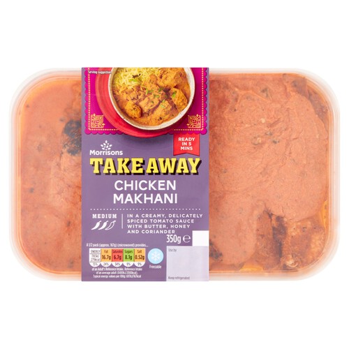 Morrisons Takeaway Indian Chicken Makhani