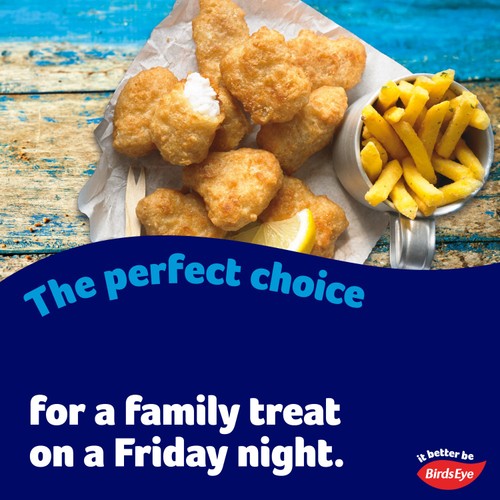 Birds Eye 20 Battered Fish Nuggets 490g