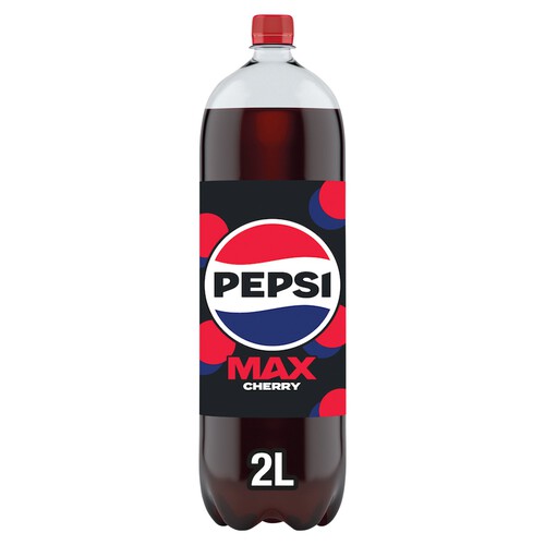 Pepsi Max Cherry No Sugar Cola Bottle