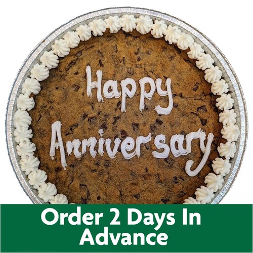 Happy Anniversary Milk Chocolate Giant Cookie   FTO