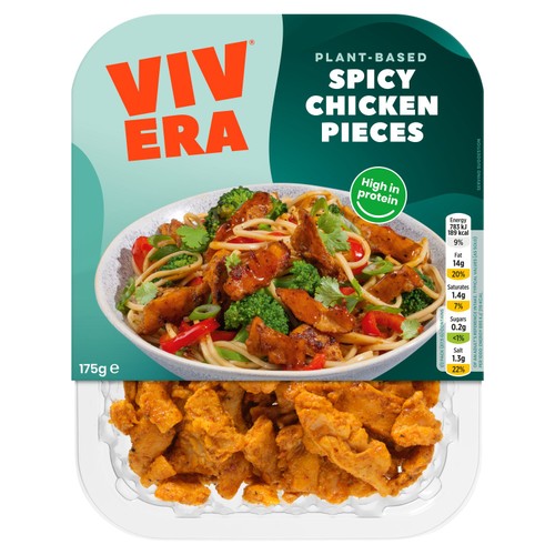 Vivera Plant Spicy Chicken Kebab Style 175g