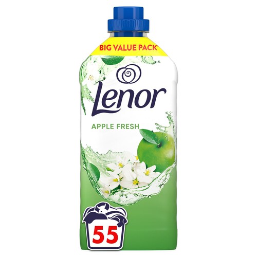 Lenor Fabric Conditioner Apple Fresh 55 Washes 