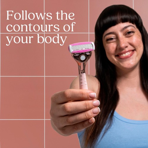 Wilkinson Sword Quattro For Women Rose Gold 1 Razor + 4 Blades