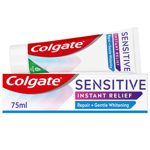 Colgate Sensitive Instant Relief Whitening Toothpaste 