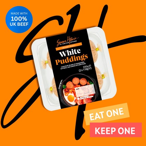 Simon Howie Traditional White Pudding 