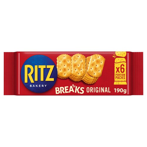 Ritz Breaks Original Crackers 6 Pack Multipack 