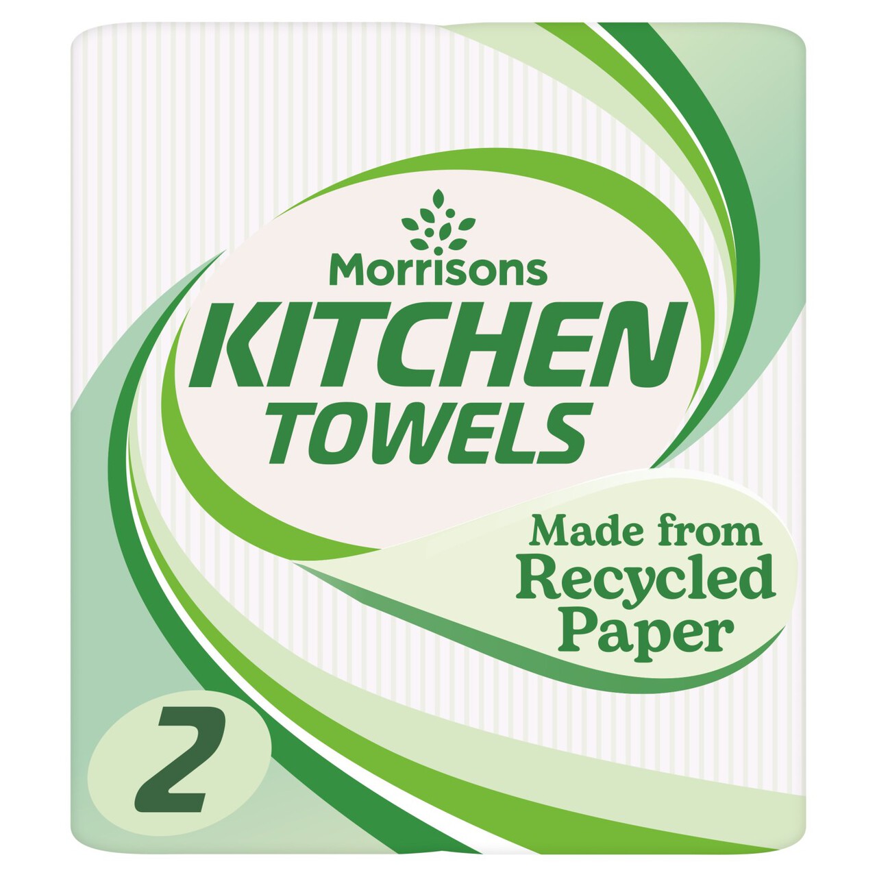 Morrisons 100% Recycled Kitchen Towel Roll
