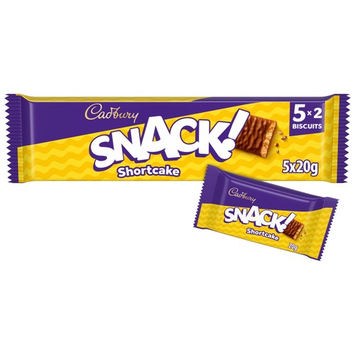 Cadbury Shortcake Snack Bars