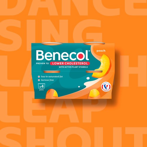 Benecol Peach Yogurt
