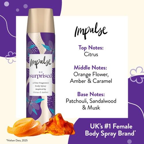 Impulse Be Surprised Body Spray Deodorant