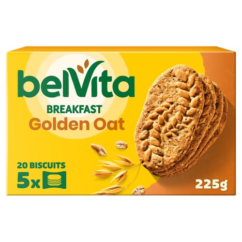 BelVita Breakfast Biscuits Golden Oats 5 Pack