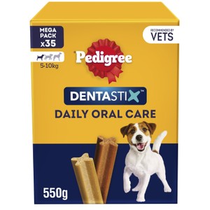 Pedigree Dentastix Daily Adult Small Dog Treats 70 x Dental Sticks