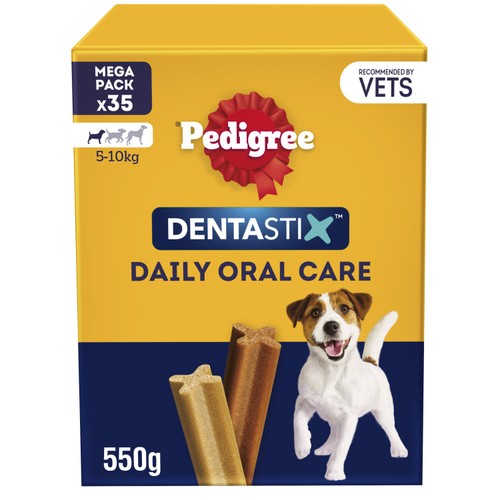 Pedigree Dentastix Daily Adult Small Dog Treats 35 x Dental Sticks 