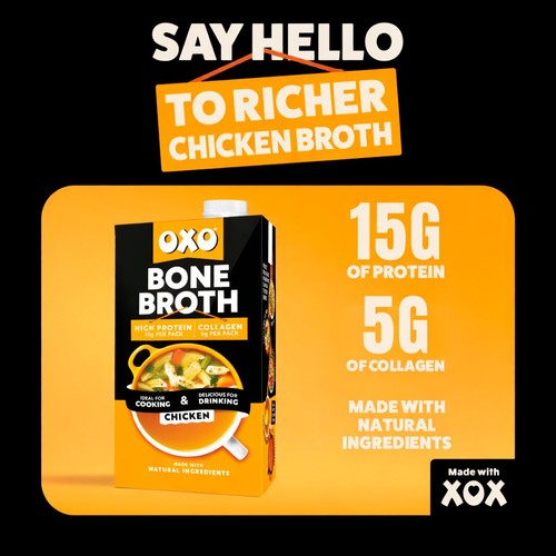 Oxo Chicken Bone Broth 500ml