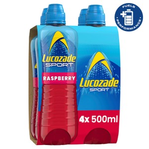 Lucozade Sport Drink Raspberry 4 Pack