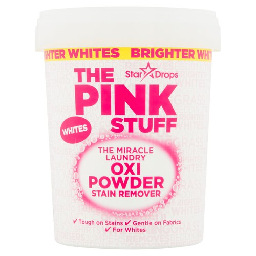 The Pink Stuff Oxi Stain Removal Powder Whites 