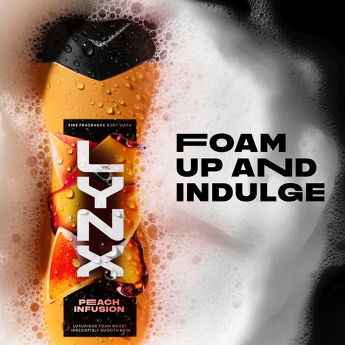 Lynx Shower Gel Peach Infusion 400ml