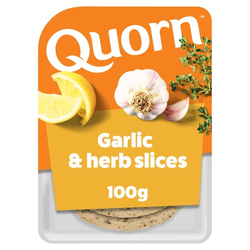Quorn Garlic & Herb Vegetarian Deli Slices
