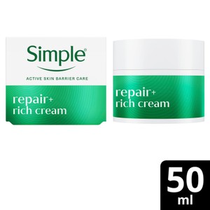 Simple Facial Moisturiser Repair+ 50 ml