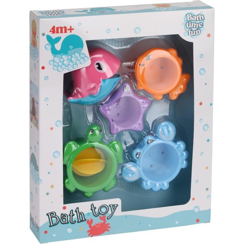 Bath Time Fun Toys 5 Pack