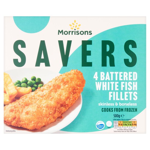 Morrisons Savers Battered Whitefish