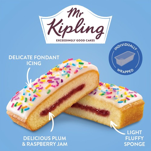 Mr Kipling Birthday Cake Slices