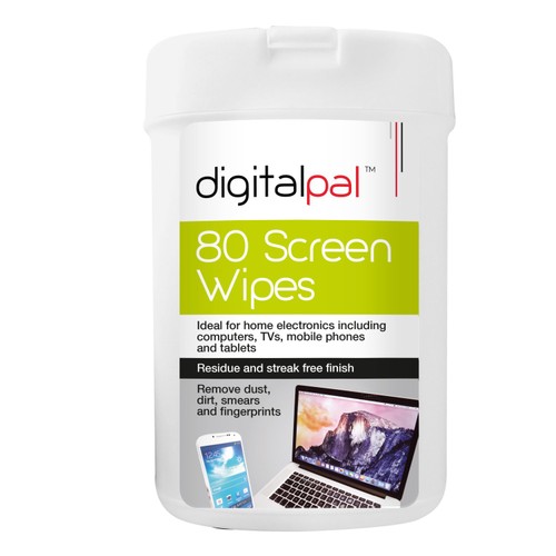 Digitalpal Screen Cleaning Wipes 80 Pack