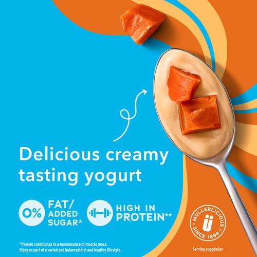 Muller Light Toffee Fat Free Yogurt 160g