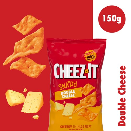 Cheez-It Snap'D Double Cheese 