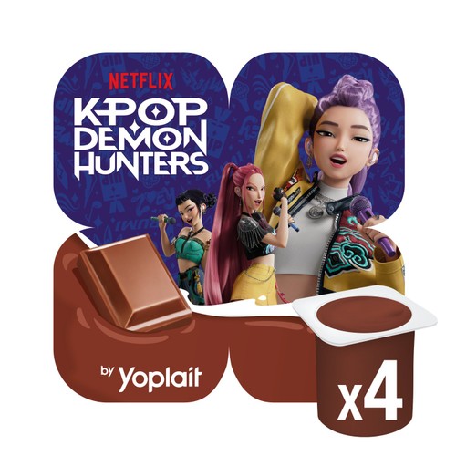 K-Pop Dessert Chocolate Pot 4 x 100g