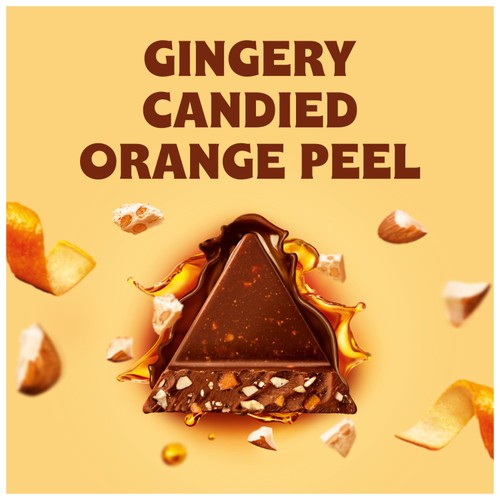 Toblerone Orange Twist Milk Chocolate Bar 360g