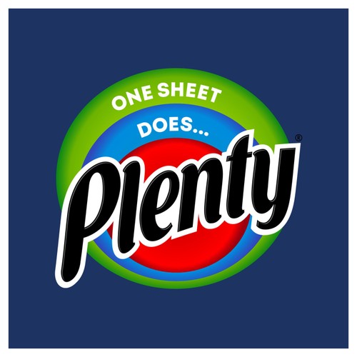 Plenty Max Extra Large Kitchen Towel 2 Rolls