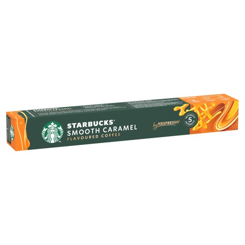 Starbucks by Nespresso Smooth Caramel Flavoured Coffee Pods x10