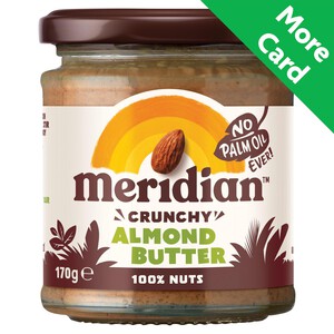 Meridian Crunchy Almond Butter | Morrisons